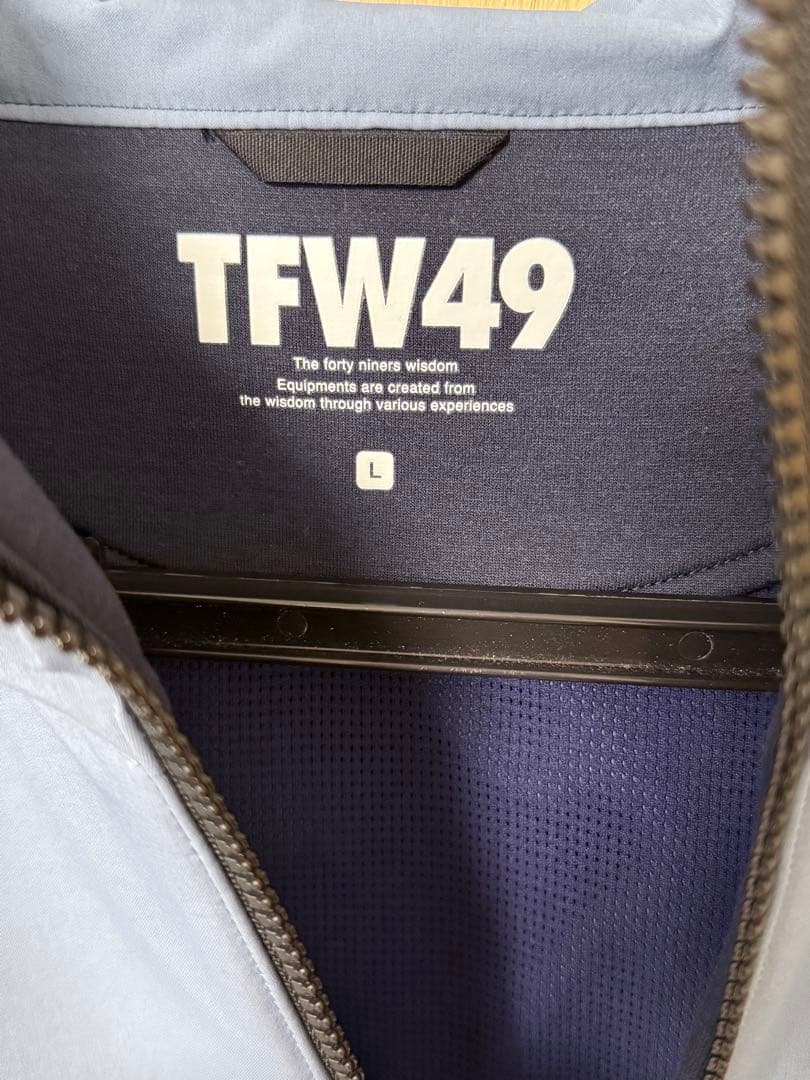 メンズウェア TFW49 CARDBOAD MATELIAL STAND FULL ZIP L