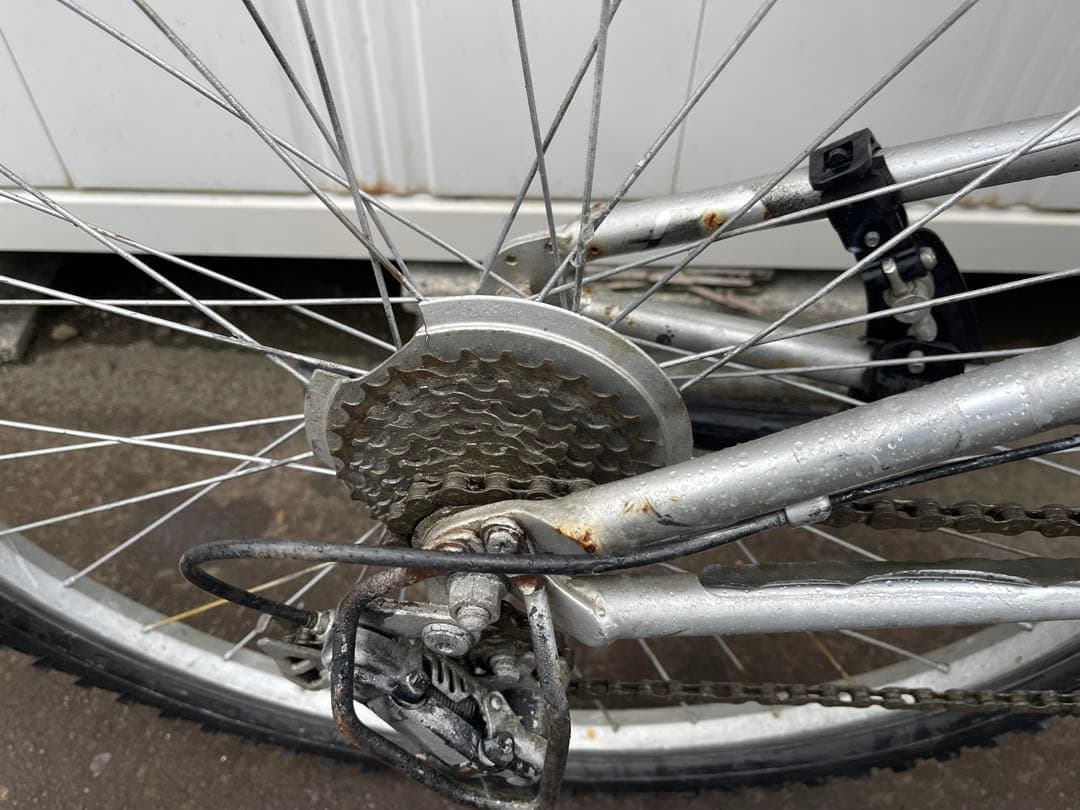 直接引き取りのみ　パナソニック フルサスマウンテンバイクギア付き 中古