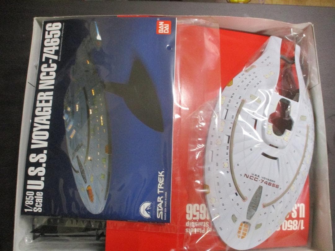 バンダイ スタートレック ヴォイジャー VOYAGER 1/850 プラモデル