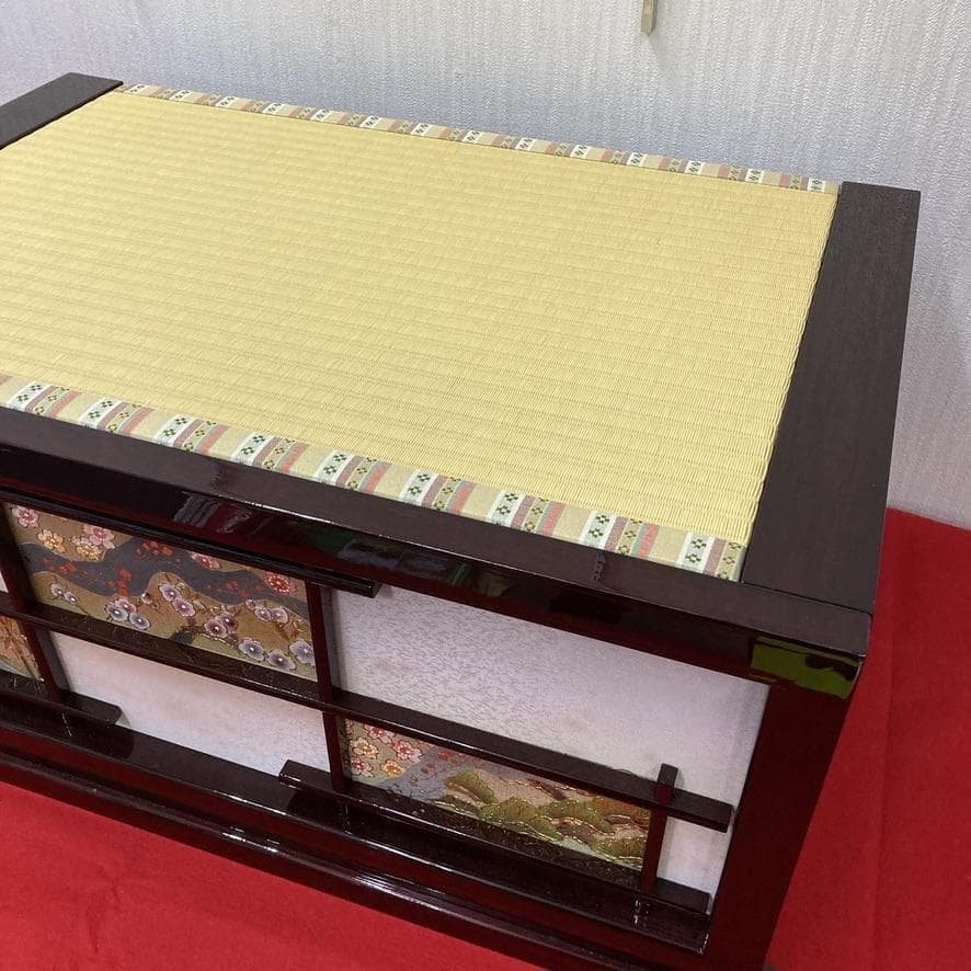 G1 雛人形　収納用台屏風のみ　雛飾り台と屏風のみ　雛飾り台　雛祭り台
