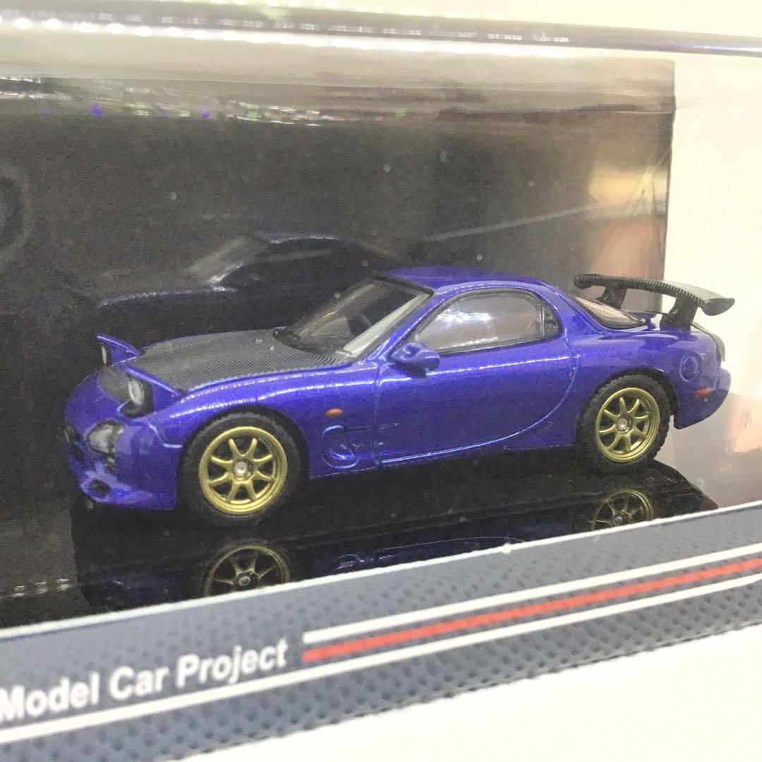 ホビージャパン　1/64　RX-7 FD3S (A-Spec) GT WING