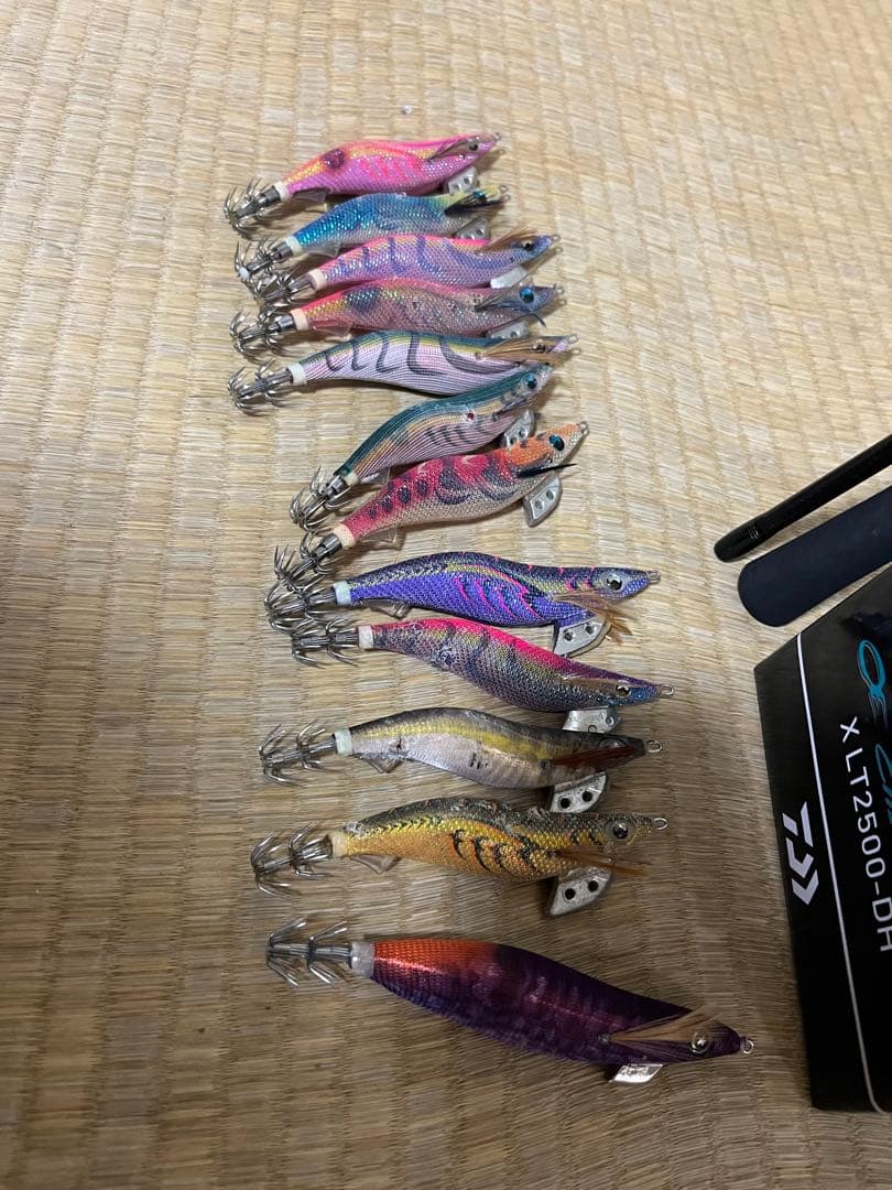 ダイワエメラルダスエギングセット　初心者　エギング