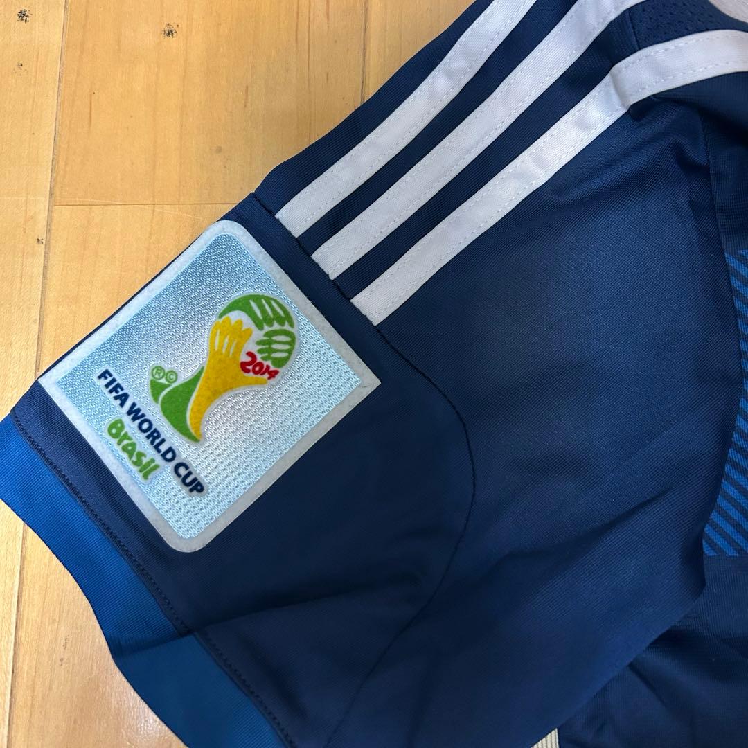 【美品】adidas 2014 アルゼンチン代表 半袖シャツ M