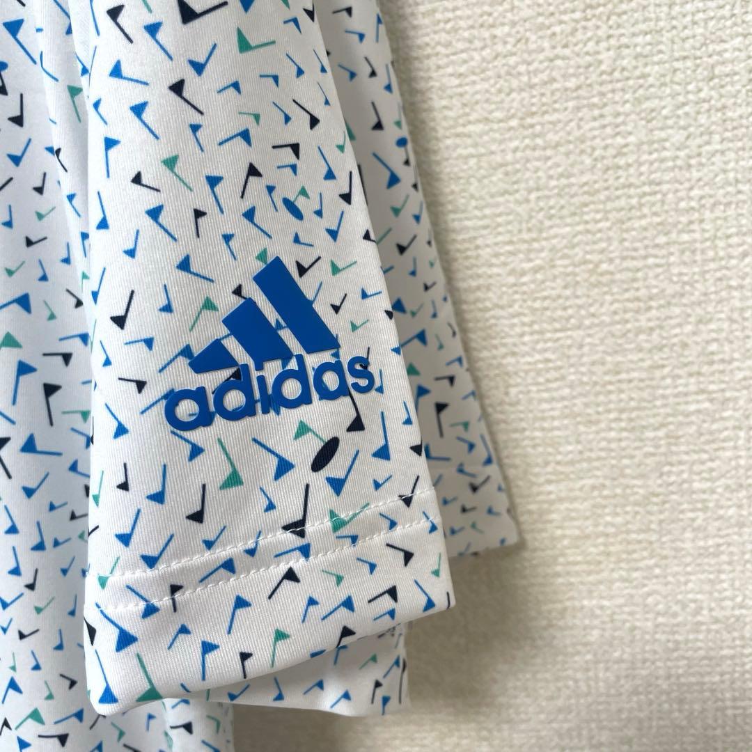 ゴルフ　ポロシャツ　adidas アディダス　大きいサイズ　ゴルフ着　メンズ