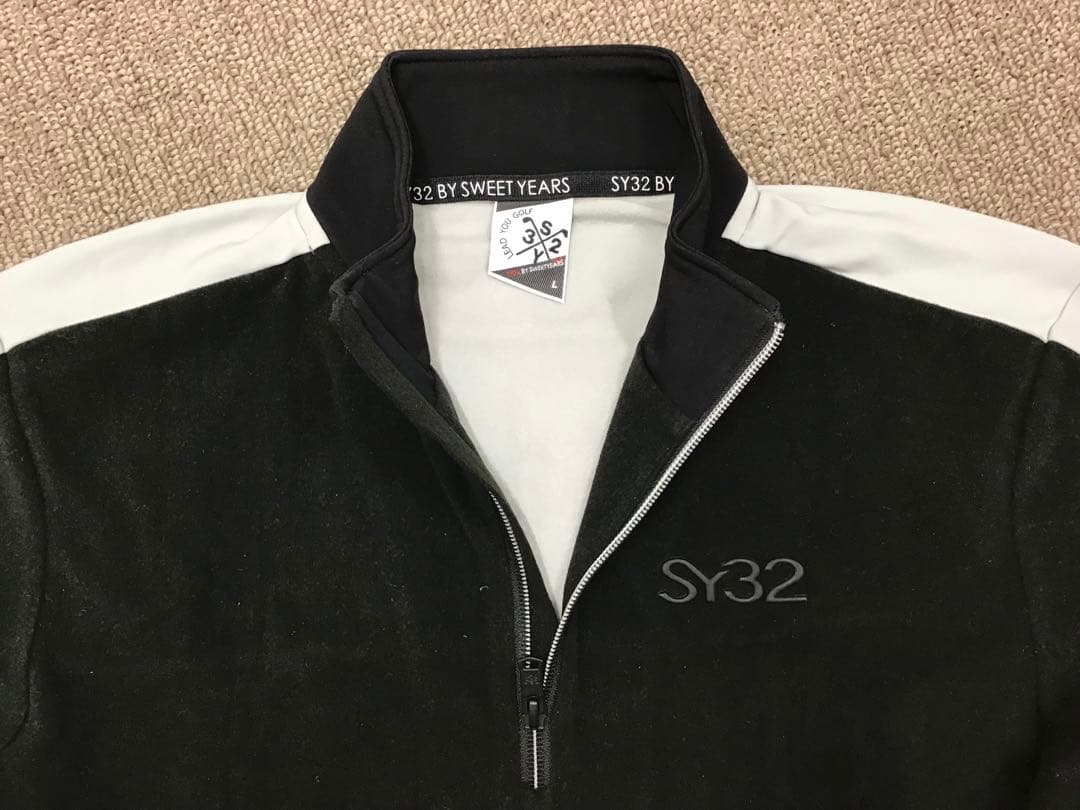 sy32 by sweet years l ハーフジップ　フリース