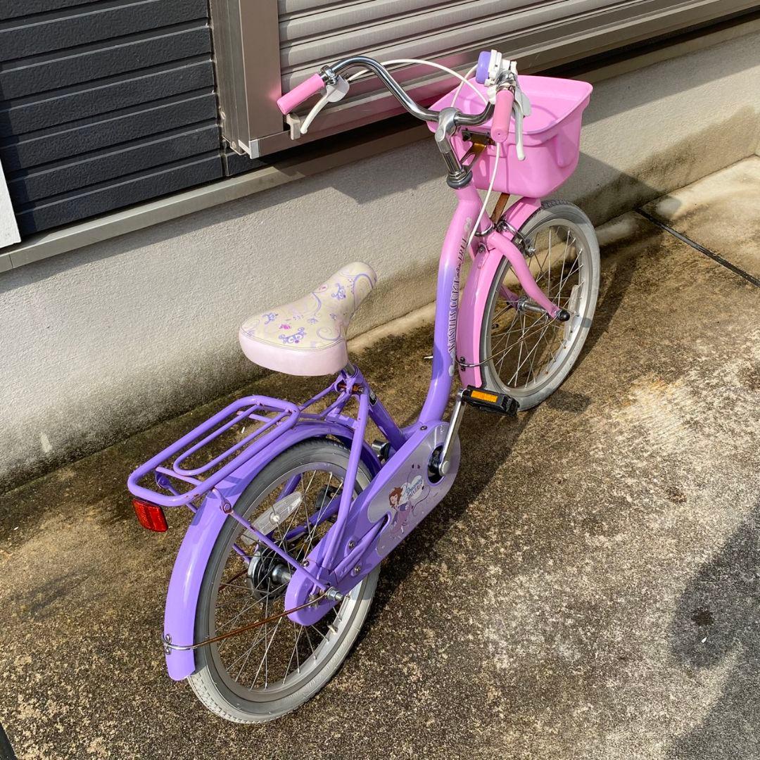 ✨ディズニープリンセス ソフィア キッズ 自転車 18インチ✨女の子