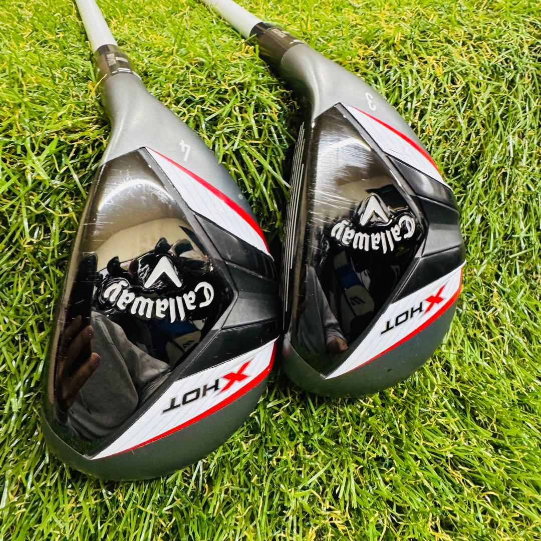 【男性用】Callaway X HOT ユーティリティ 2本セット（R）