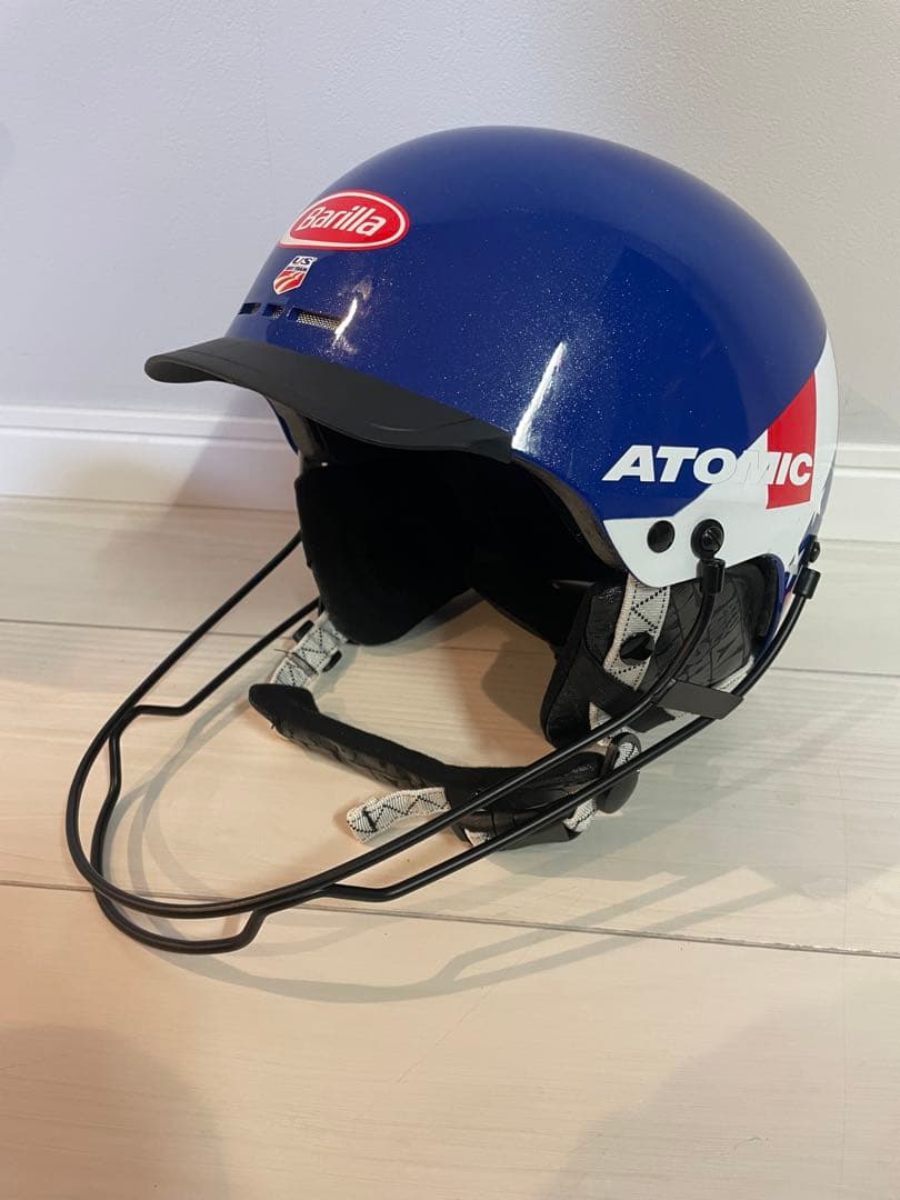 【極美品】Atomic レーシングスキーヘルメット ミカエラ・シフリン M