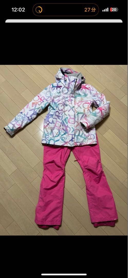 ROXY スノーボードウェアセット Mサイズ