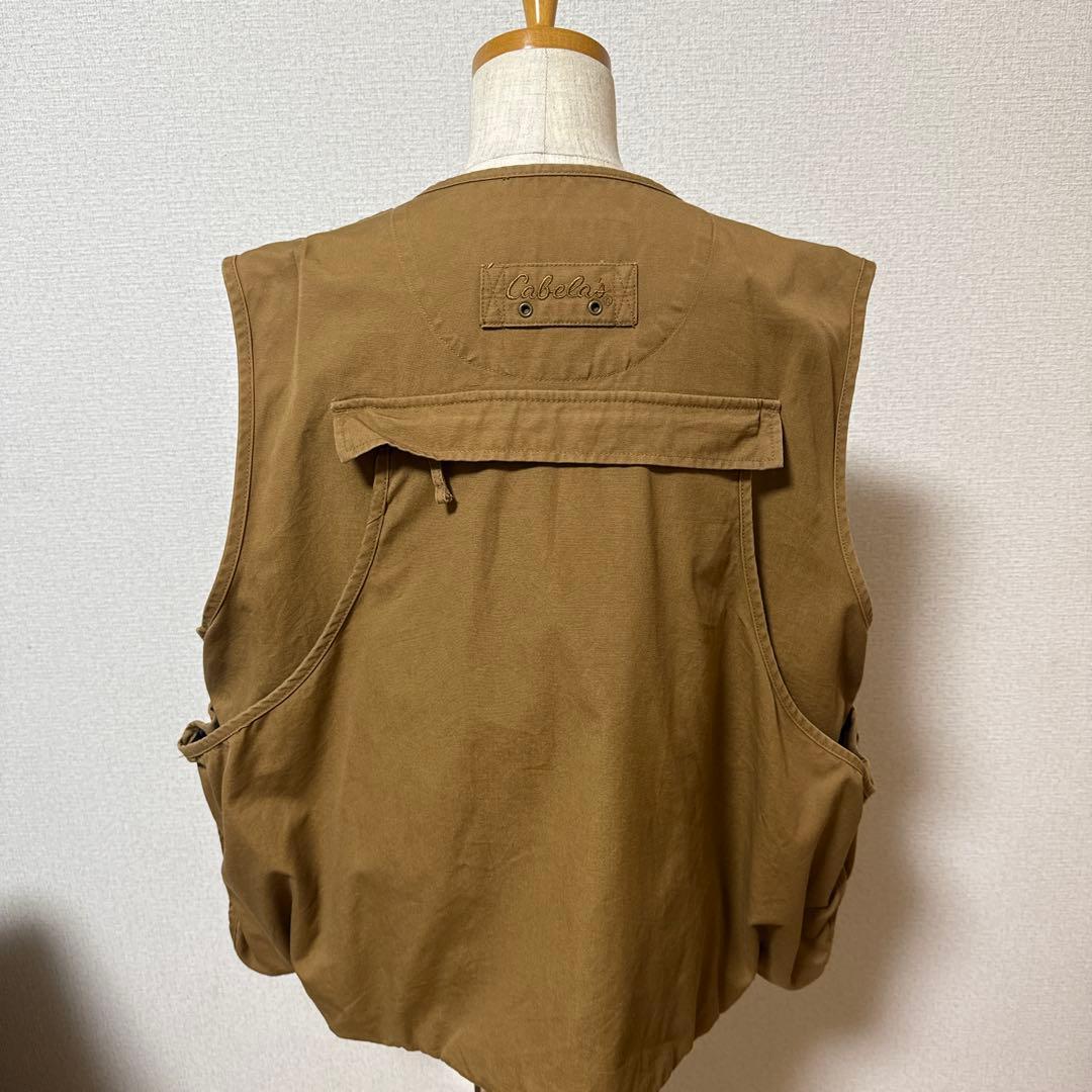 Cabelas ベスト　ベージュ　L