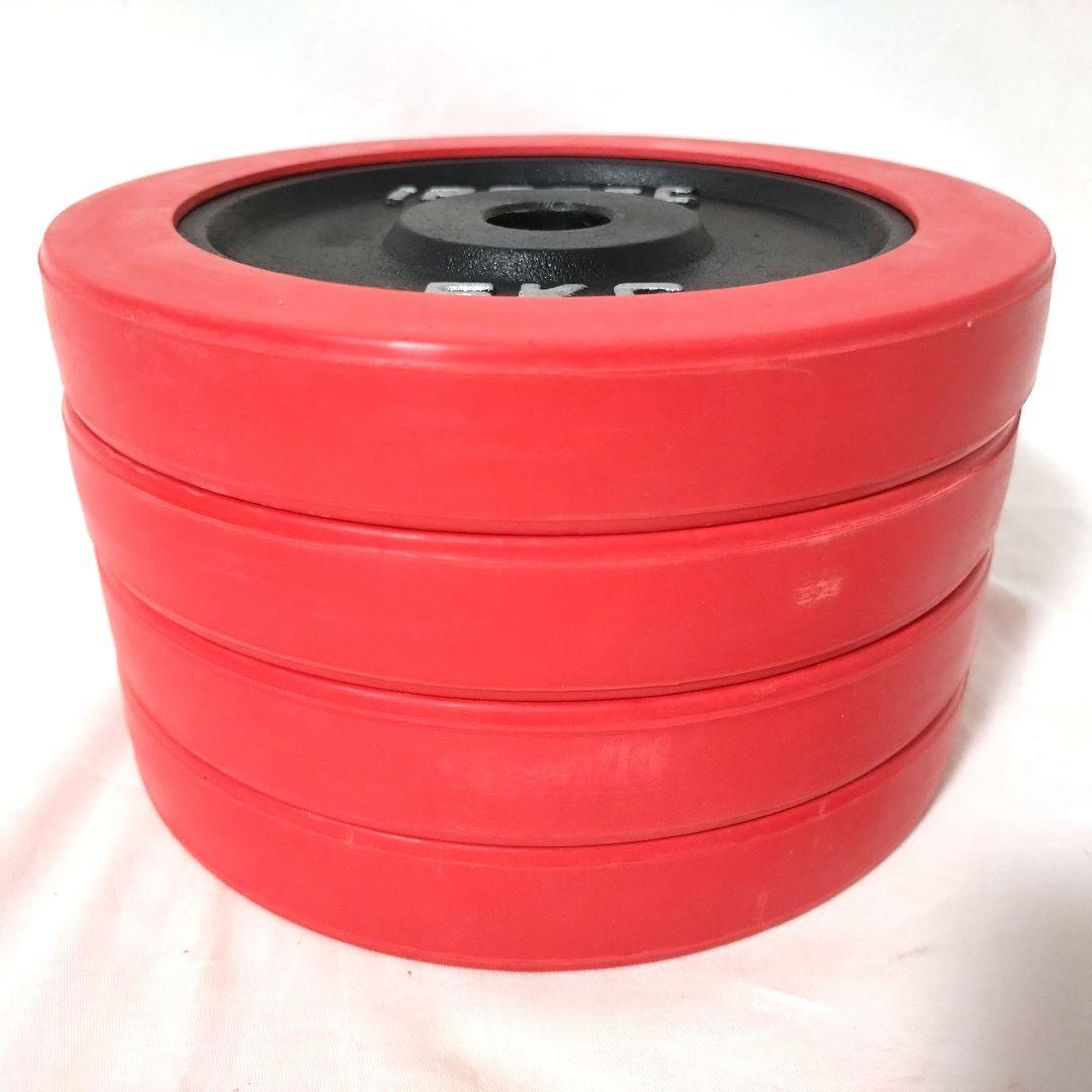 IROTEC　5kg ラバー プレート 4枚セット①　合計20kg　アイロテック