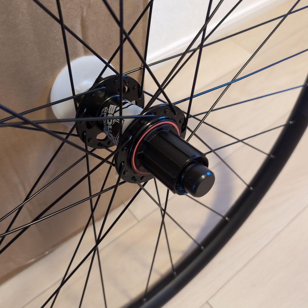 中華製 MTB完組ホイール クイックリリース ディスクブレーキ対応