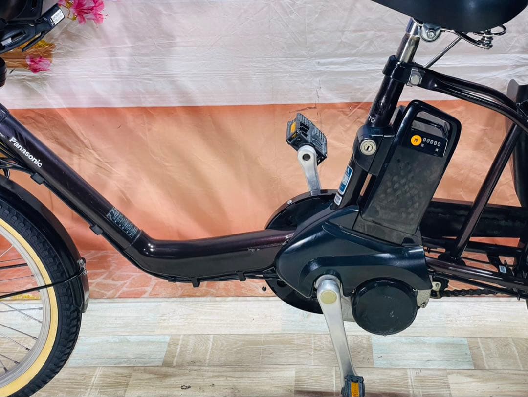 人気モデル！ギュット⭐️12AHパナソニック子供乗せ電動アシスト自転車Y3595