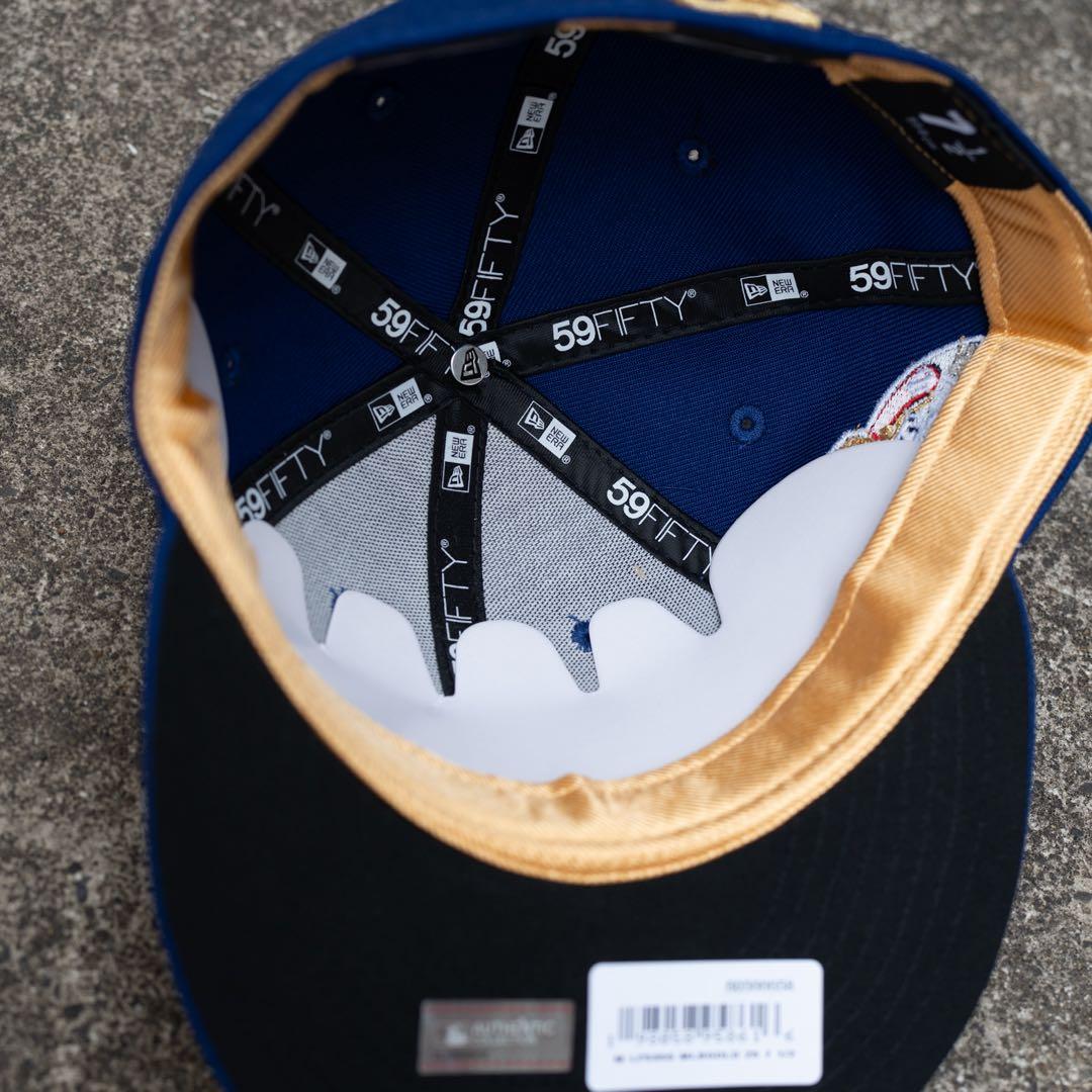 大谷翔平 New Era ドジャース ゴールド 59FIFTY 7 3/8