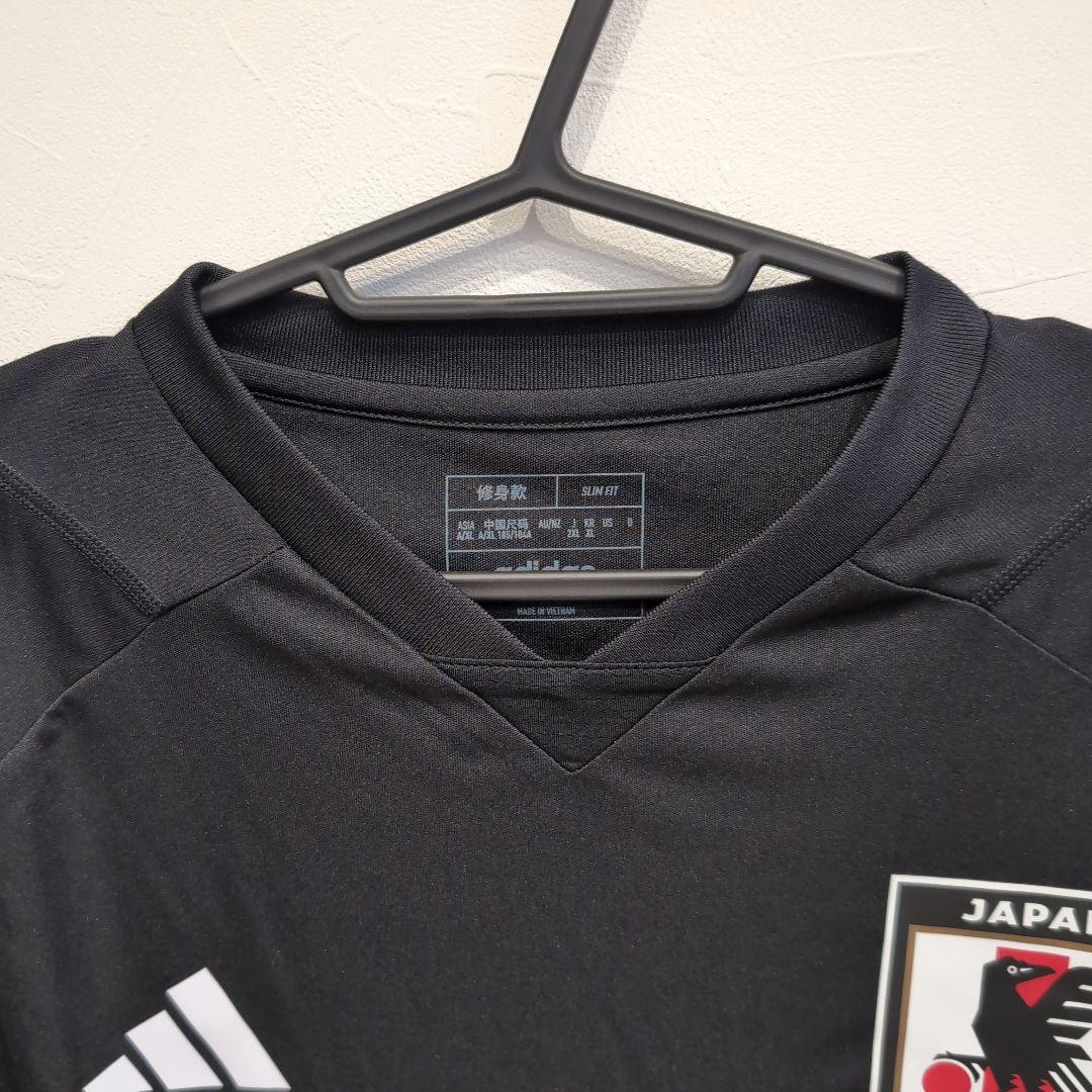 adidas 日本代表 サッカーウェア ブラック　２XＬサイズ　非売品