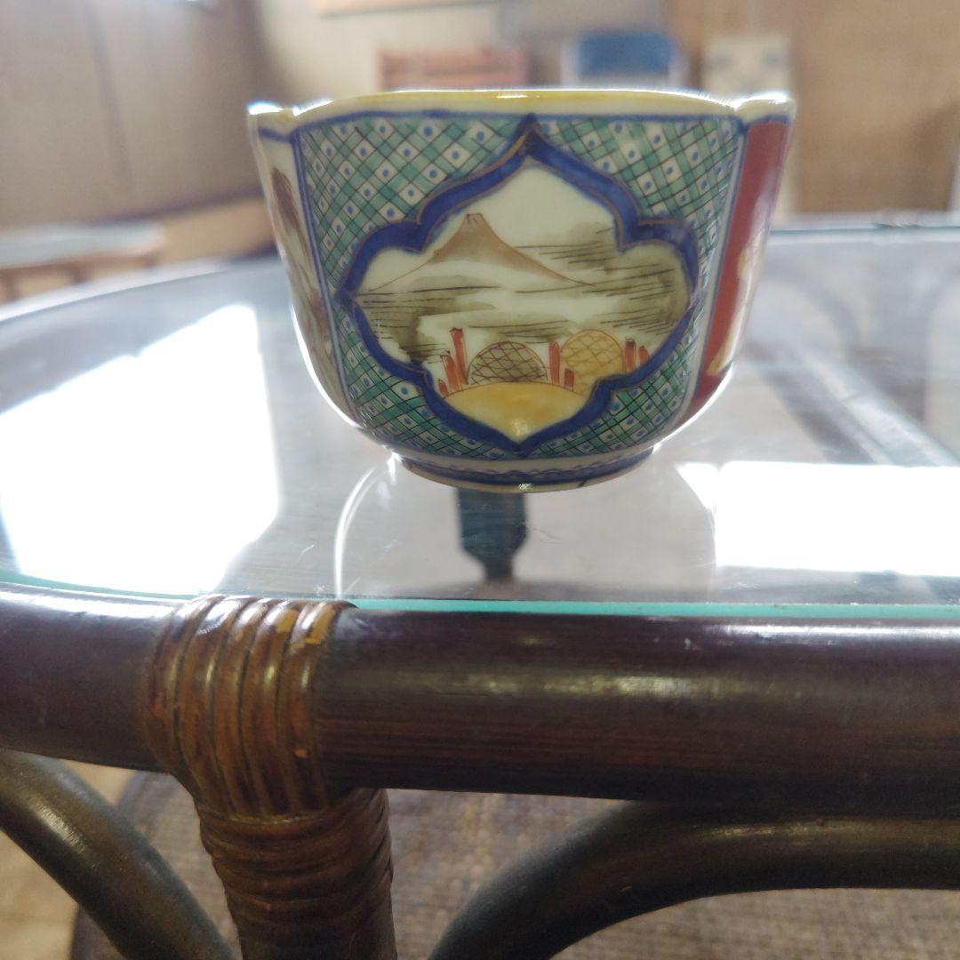 江戸物！陶器の小鉢多彩な絵柄