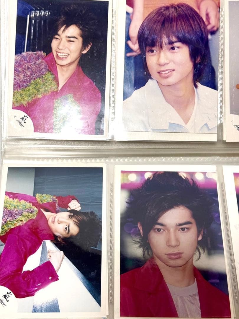 【希少品】嵐松本潤　公式写真旧嵐ロゴ　デビュー前初期　Johnnys Jr.時代