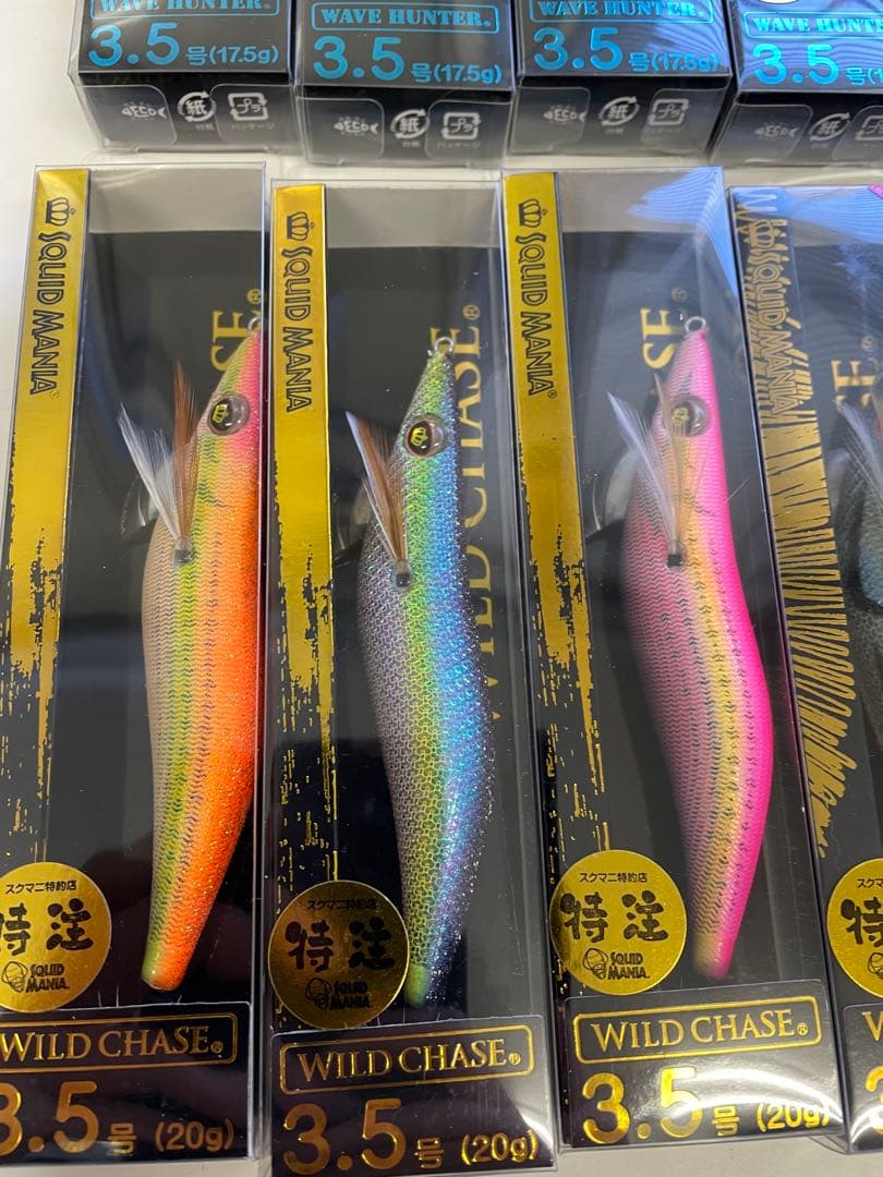 スクイッドマニア　ワイルドチェイス　3.5 14セット エギセット