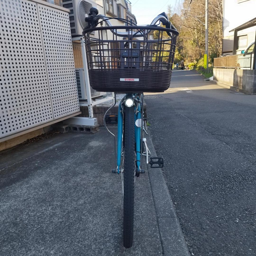 美品 ヤマハ 電動自転車 PAS With PA26W 12.3Ah 26インチ