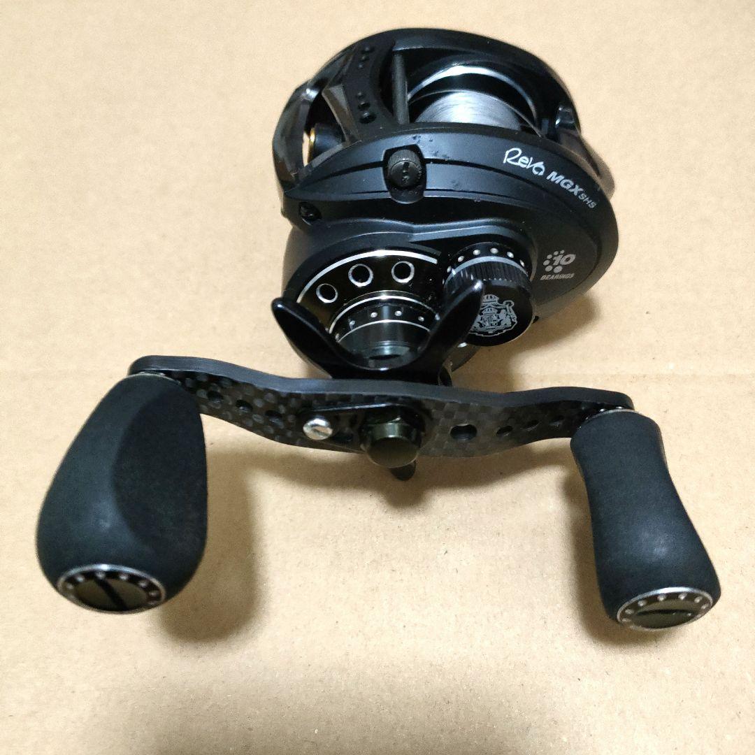 アブガルシア　名器！軽量！　レボ　MGX SHS 　美品！PE0.6 150m付