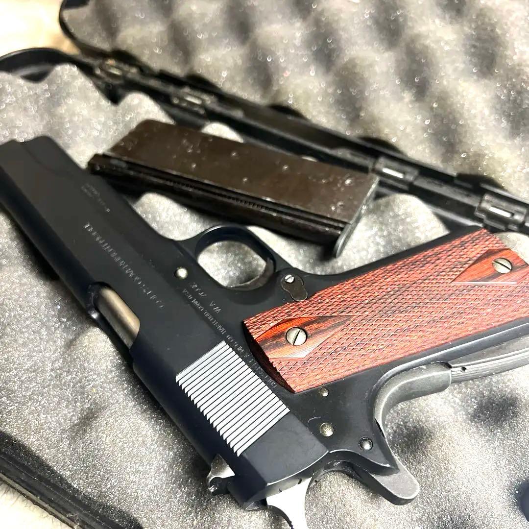 WAガスブローバック木製グリップコルトガバメントシリーズ70HW
