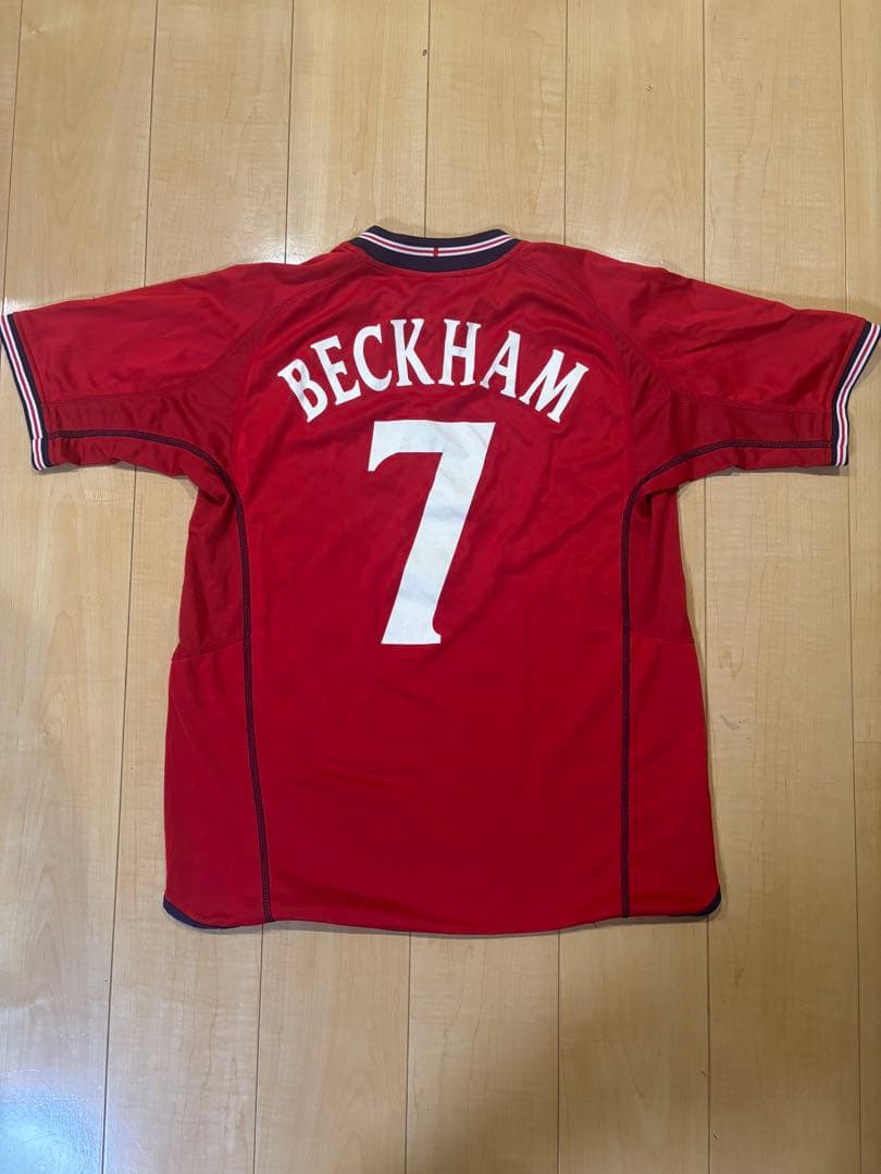 【貴重】　正規品　記念品　ベッカムイングランド代表ユニフォーム