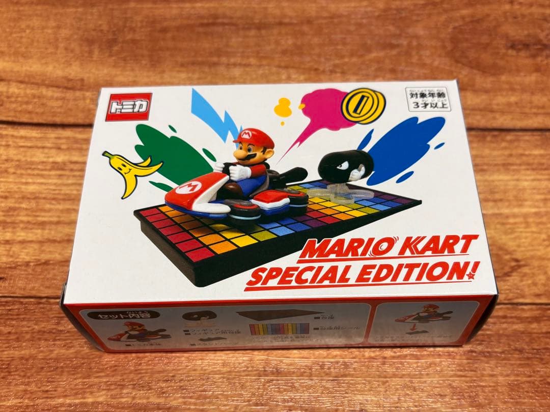 USJ限定 トミカ ユニバ マリオカート マリオ クッパ レインボーロード 2台