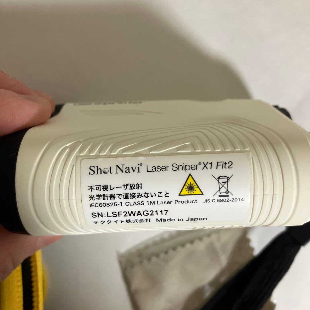 oton 様ShotNavi Laser Sniper X1 Fit2 ゴルフ用