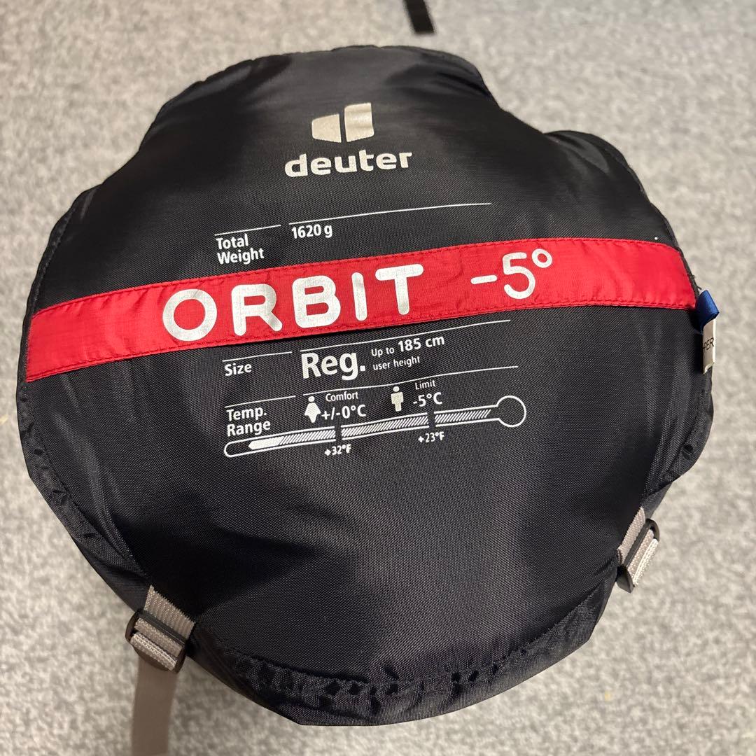 元*プ様 deuter ORBIT -5℃ シュラフ
