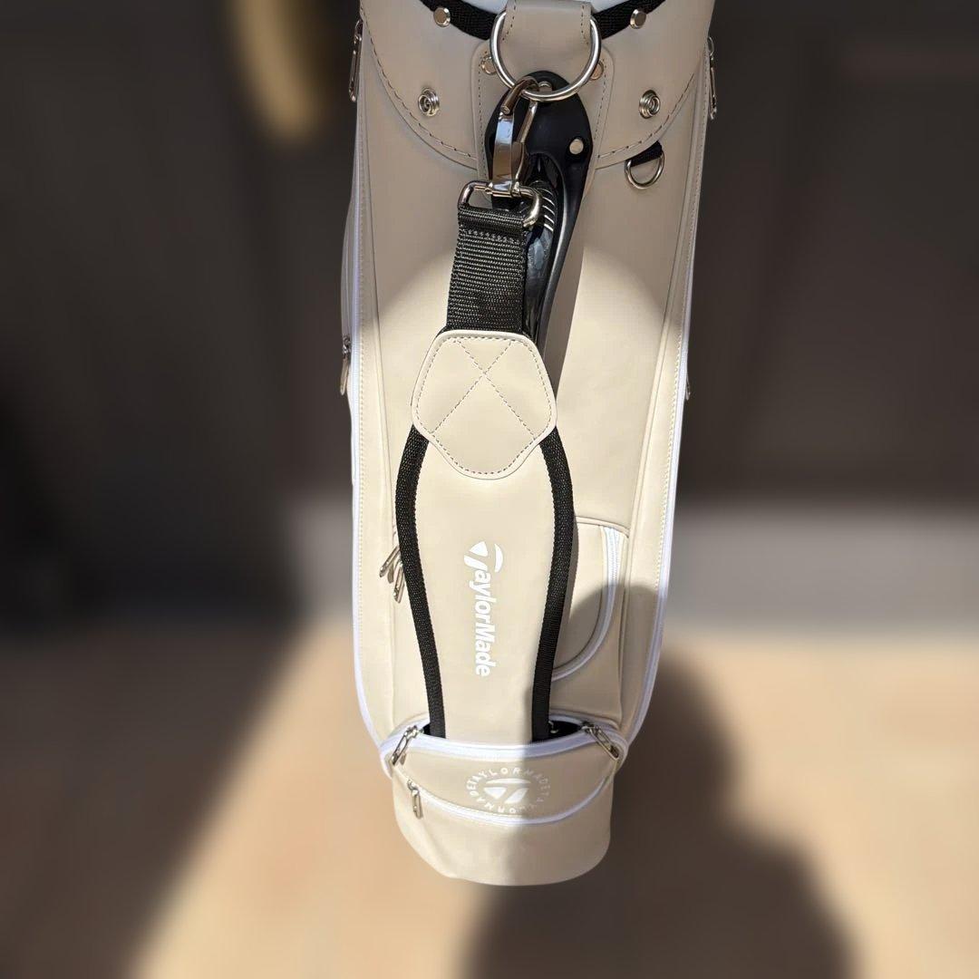 TaylorMade サークルロゴキャディバックBeigeUN7479.5型