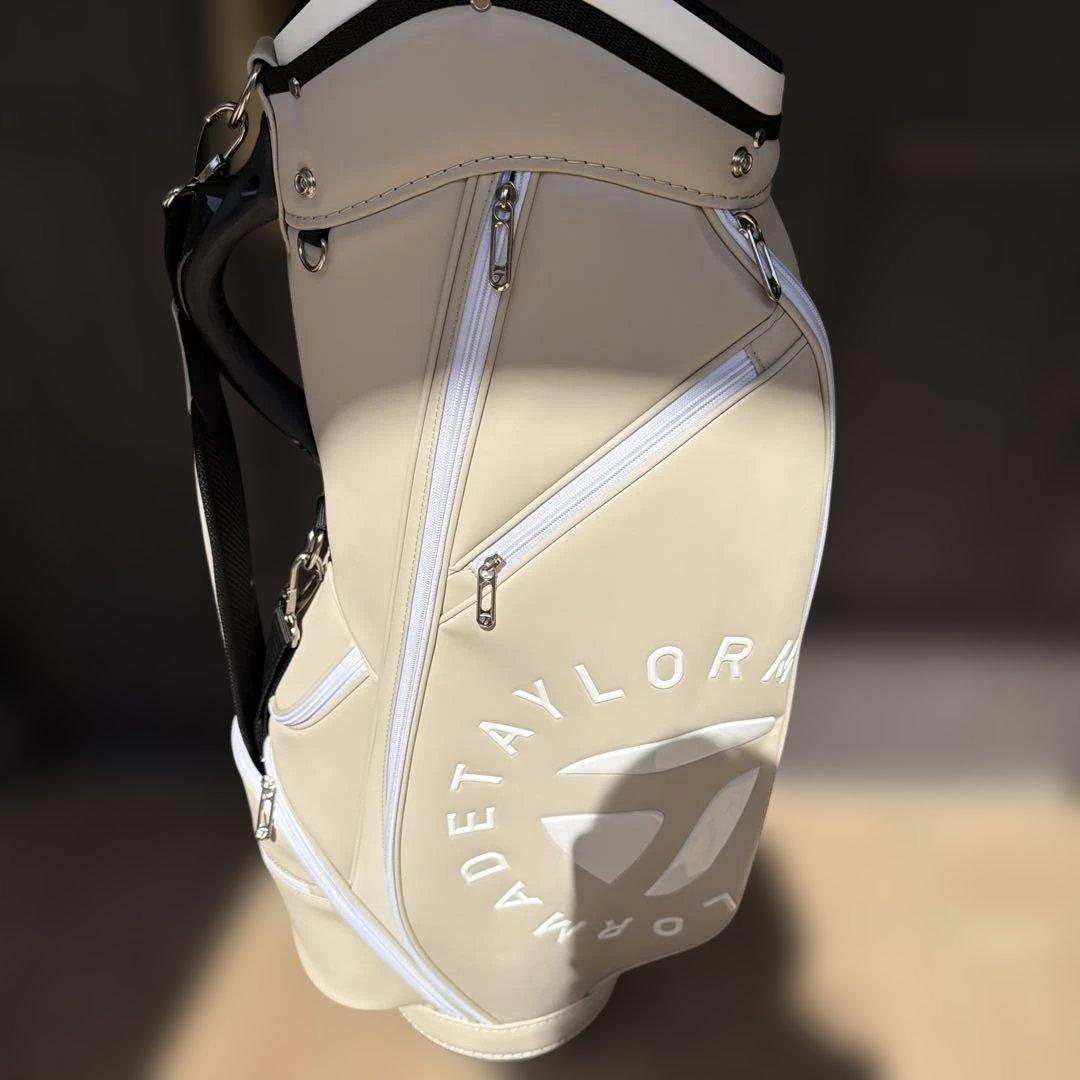 TaylorMade サークルロゴキャディバックBeigeUN7479.5型