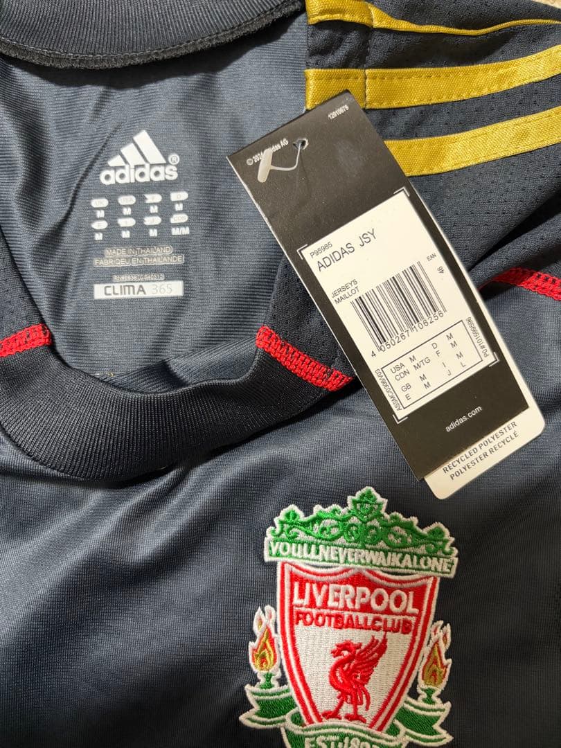［希少・正規・新品タグ付き］リヴァプール　adidasアウェイユニフォーム　長袖
