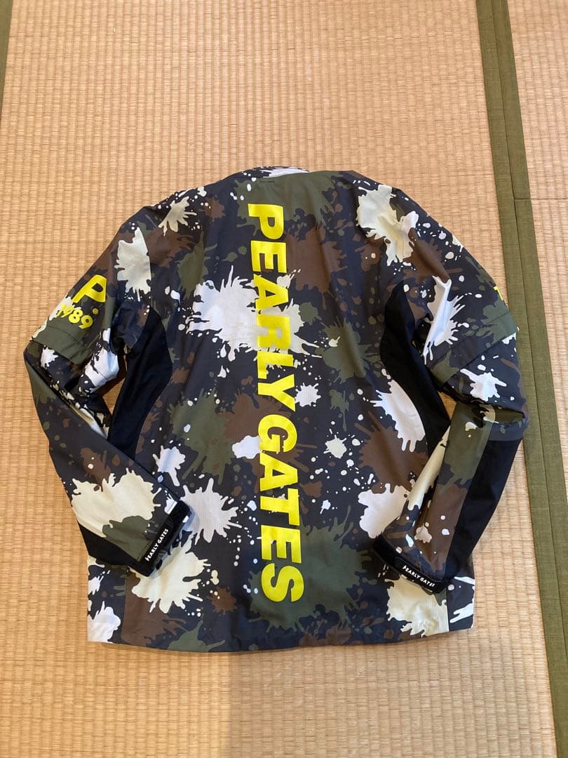 美品　パーリーゲイツ　ブルゾン　ジャケット　ウィンドブレーカー　2way