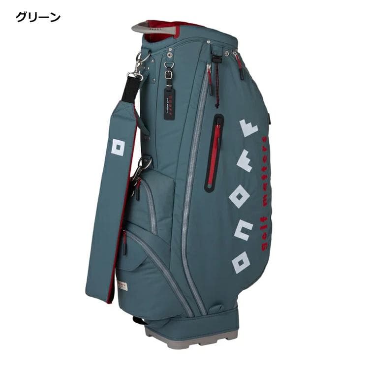 新品 ONOFF オノフ キャディバッグ OB3626 グリーン