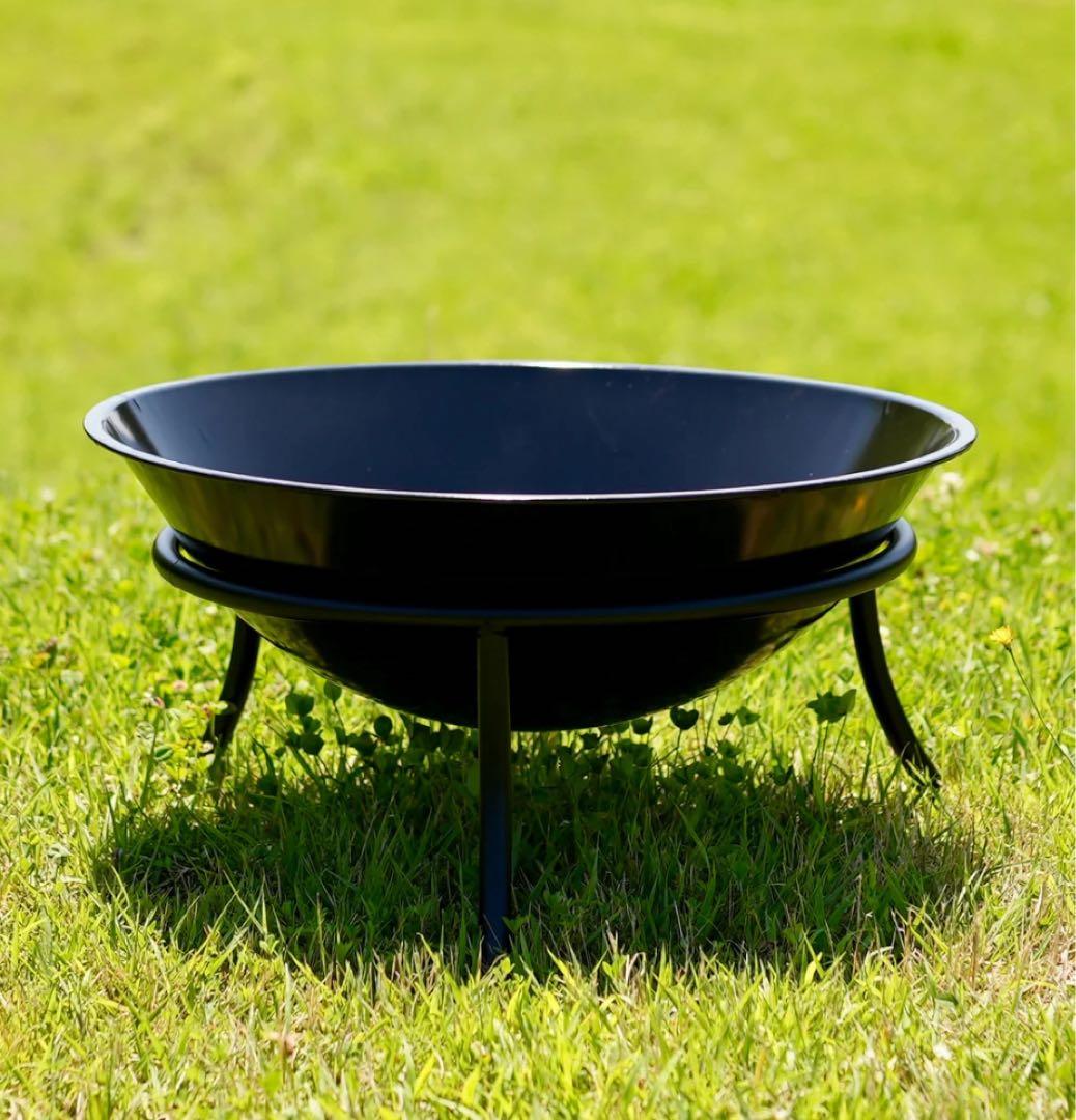 新品未使用　焚き火台Fire Pit Black アウトレット 箱不良