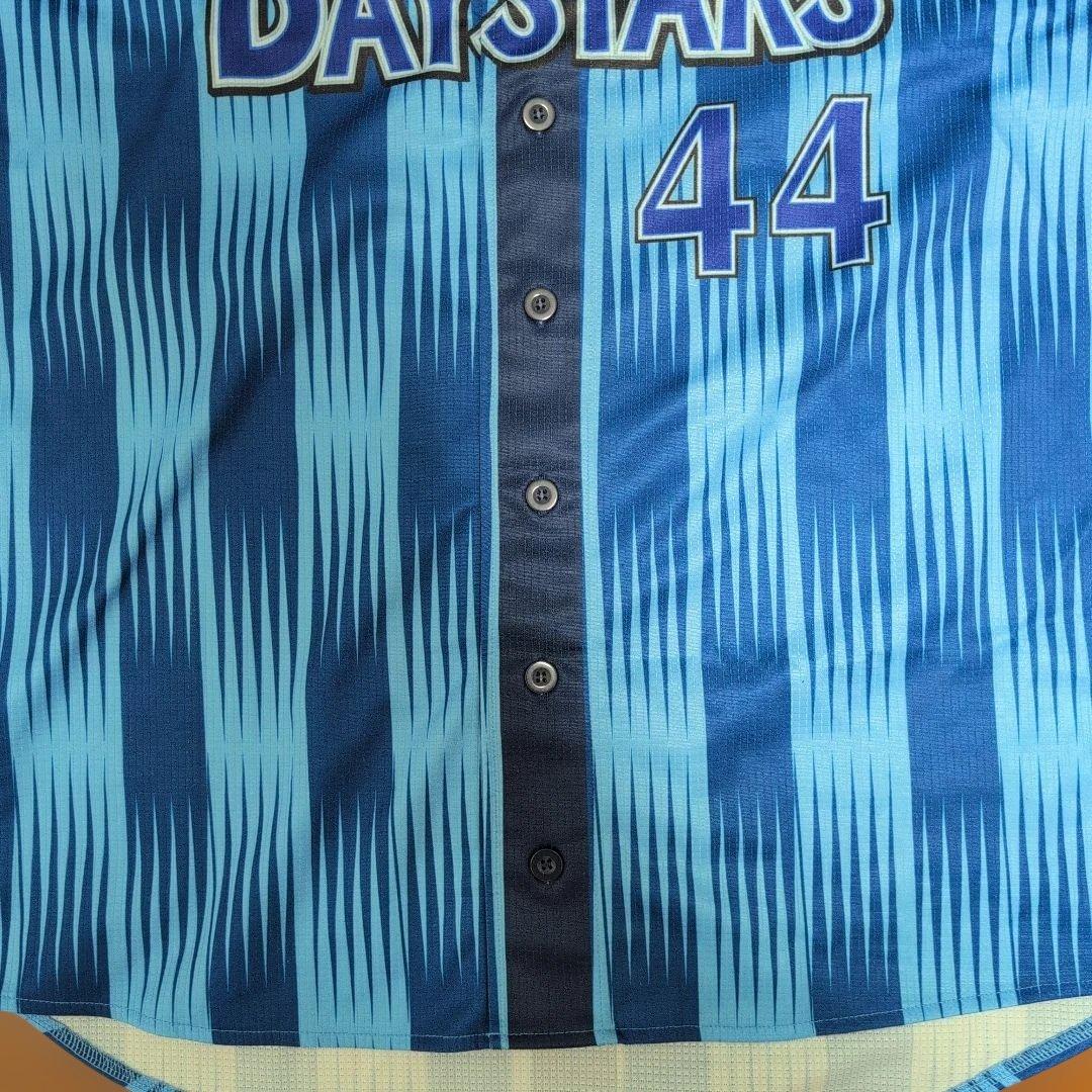 横浜DeNAベイスターズ　石上泰輝　交流戦　ホームユニフォーム 　Oサイズ