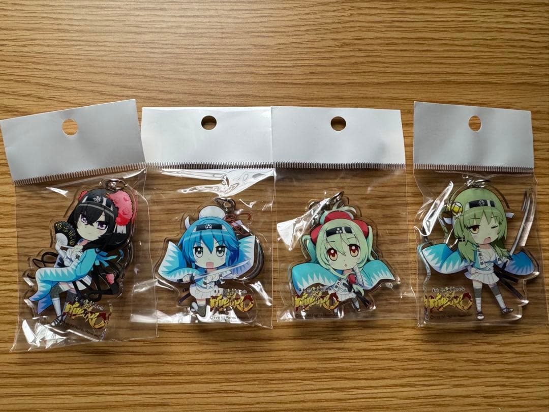 幕末尽忠報国烈士伝 MIBURO アクリルキーホルダー12種+缶バッジ+体験版