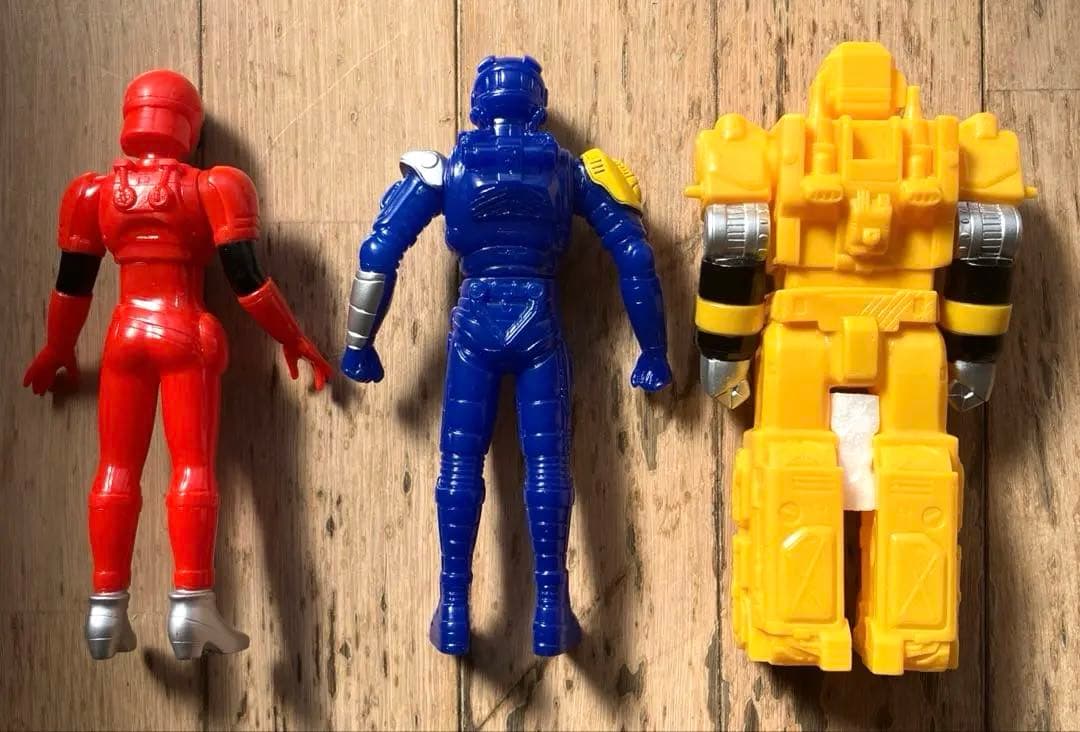 特急指令　ソルブレイン　 レスキューメンバーセット　開封品　1991年製　日本製
