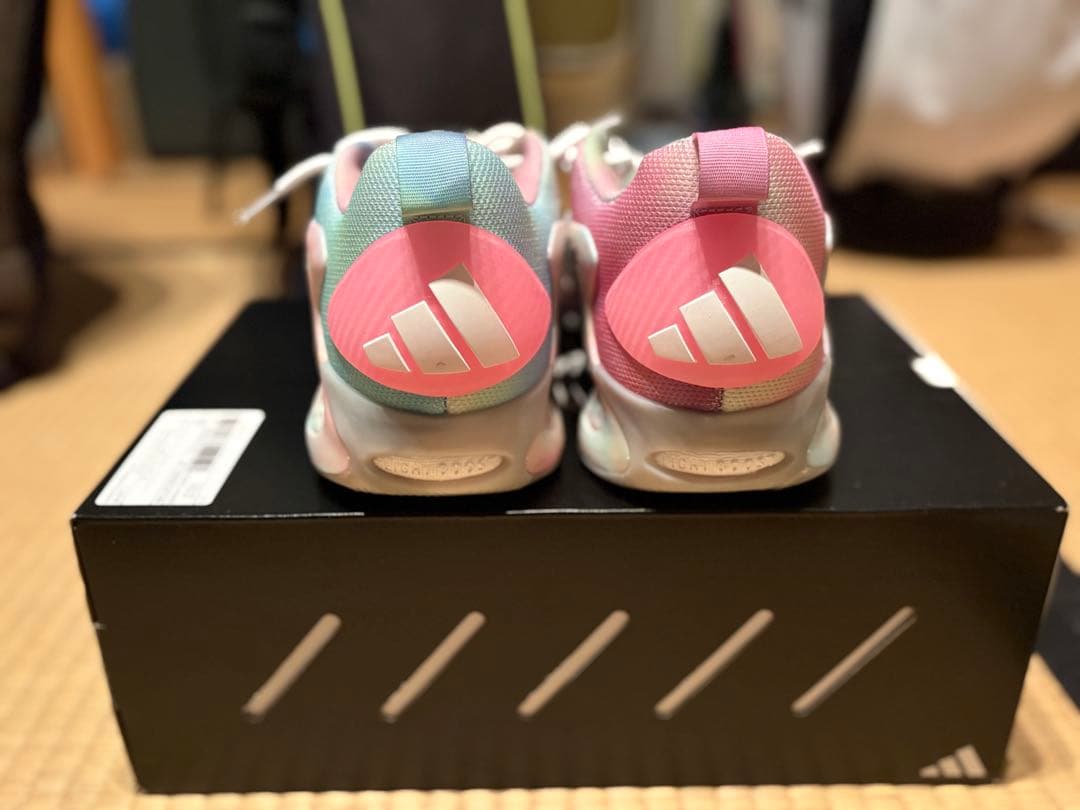 【再出品】adidas AE1 lowバスケットボールシューズ マルチカラー