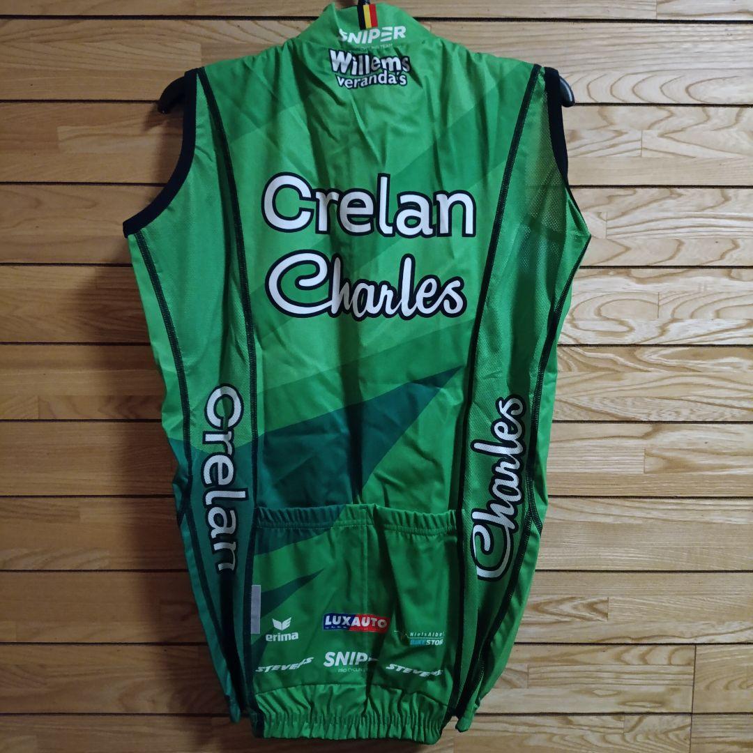 支給品　Veranda's Willems Crelan　ウィンドベスト　防風