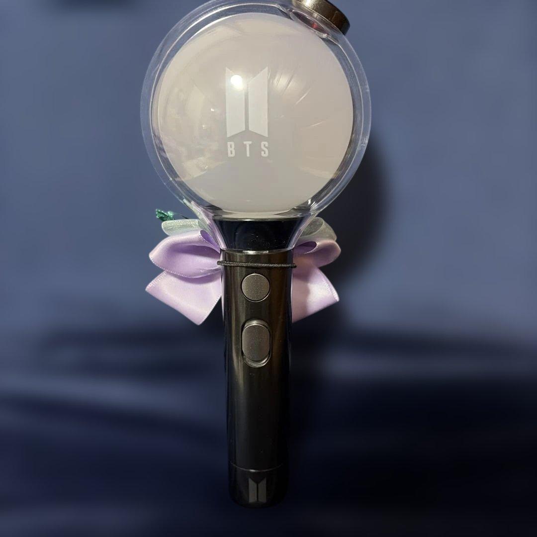 BTS ペンライト ストラップ フォトカード付き