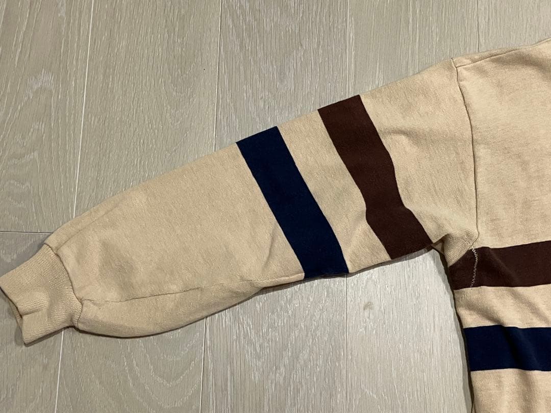 90s old stussy rugby shirts polo L 白タグ