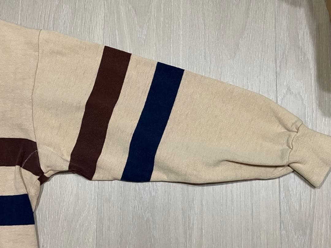 90s old stussy rugby shirts polo L 白タグ