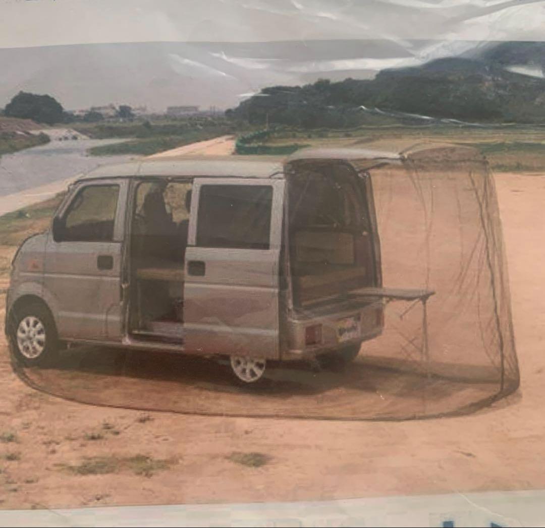 軽1BOX車用虫除けネット