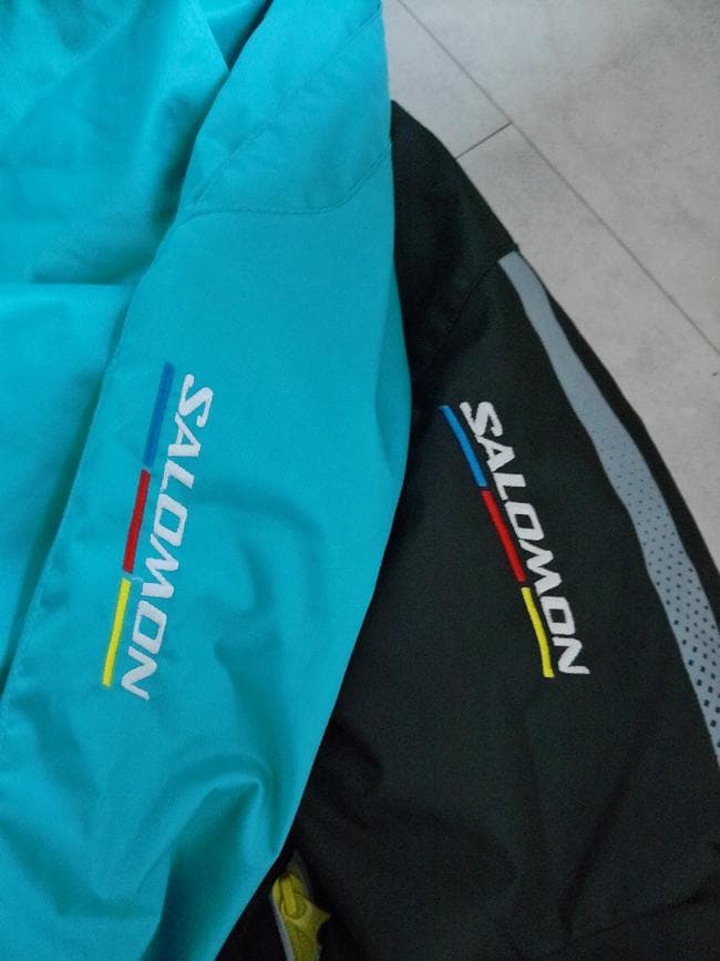 SALOMON サロモン スキーウェア 上下セット メンズM 程度良好
