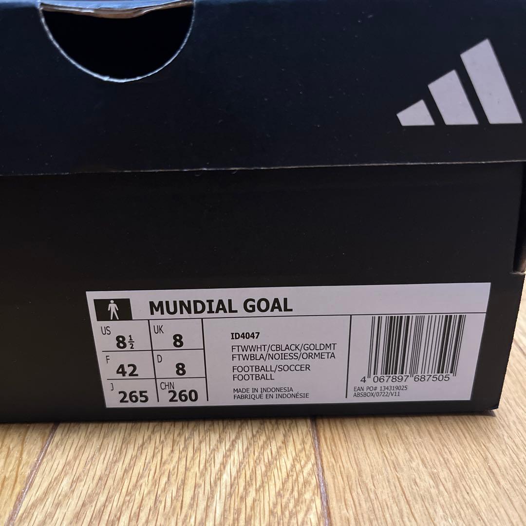 adidas ムンディアルゴール　26.5cm