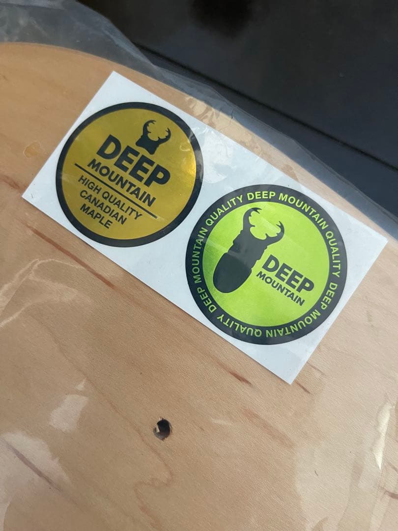【新品未使用】DEEP ノルディック スケートボードデッキ 　2つセット