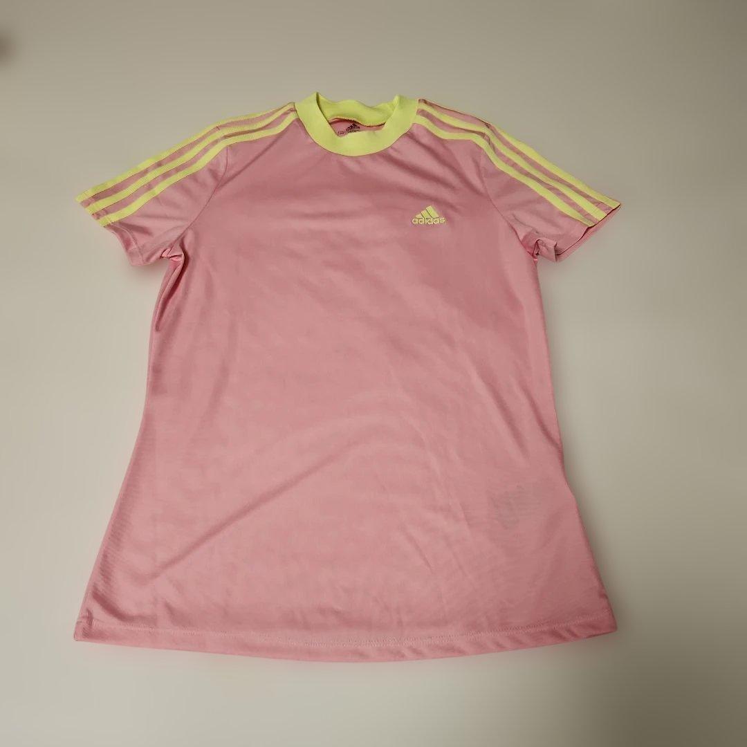 ADIDAS ゴルフウェア上下セットにサンバイザー