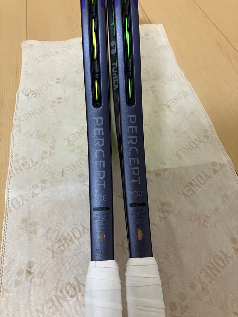 【マッチペア】YONEX PERCEPT 100（ネイビー） 2025 G3