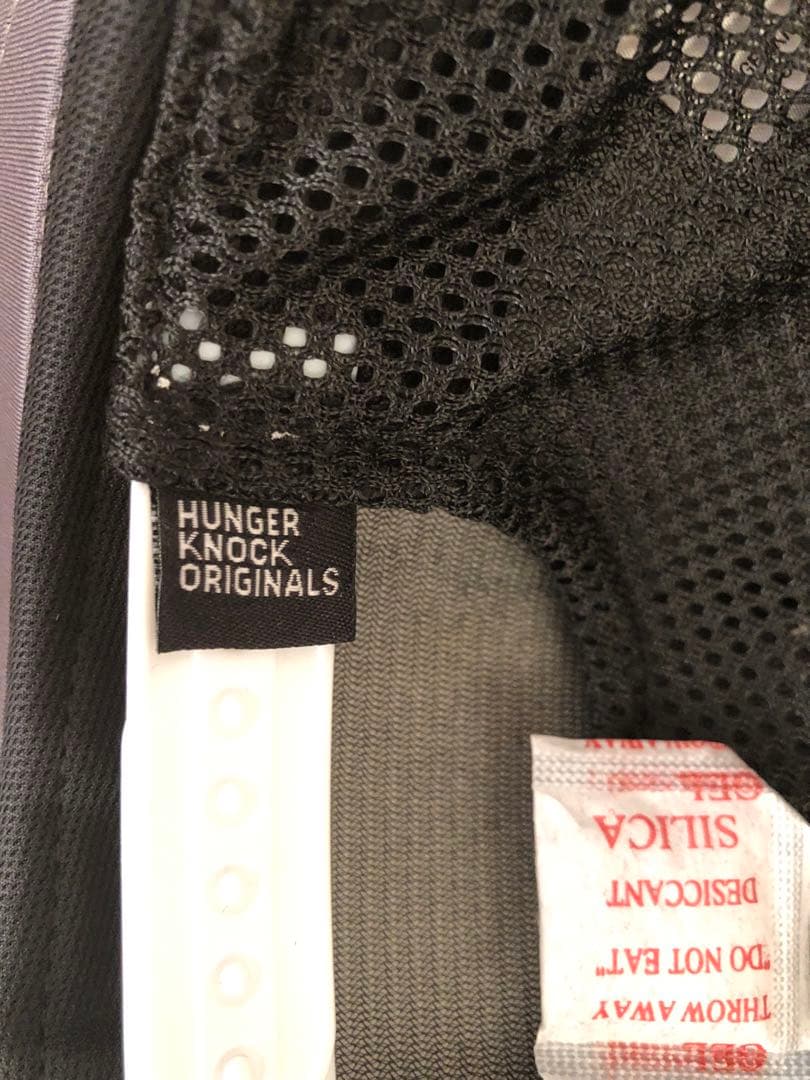 新品HUNGERKNOCK ORIGINALS ハンガーノック　ツバ短　キャップ